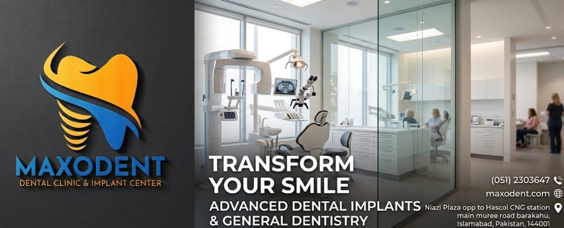 Maxodent Dental clinic and Implant center Cover