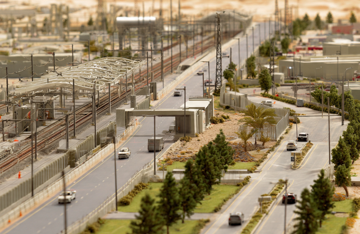 Access Road to Birkat Al-Awamer & Rail Package Facilities