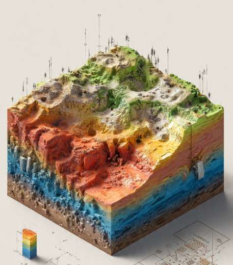 Copper Ore Resource Estimation and Block Modelling