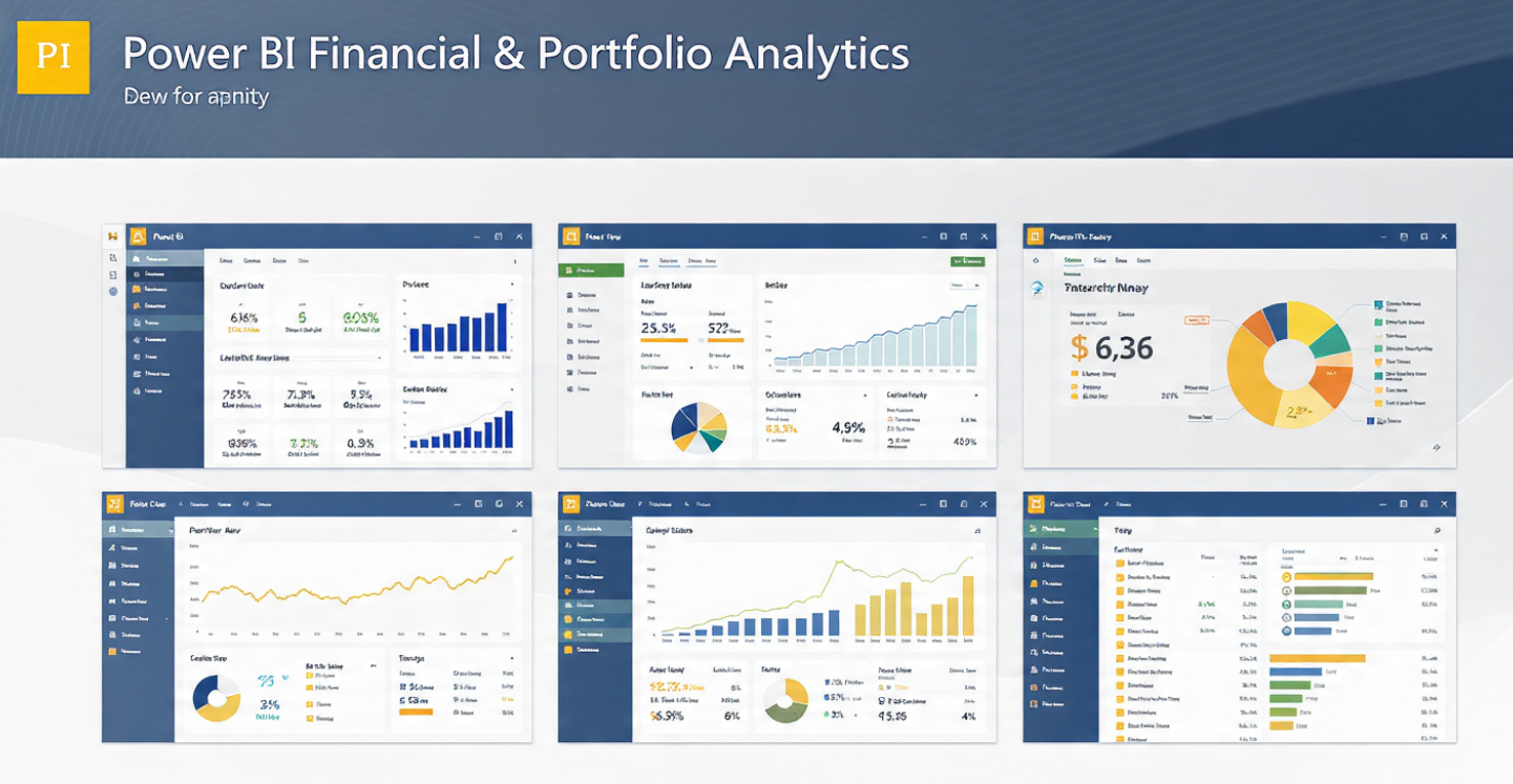 Power BI Financial & Portfolio Analytics